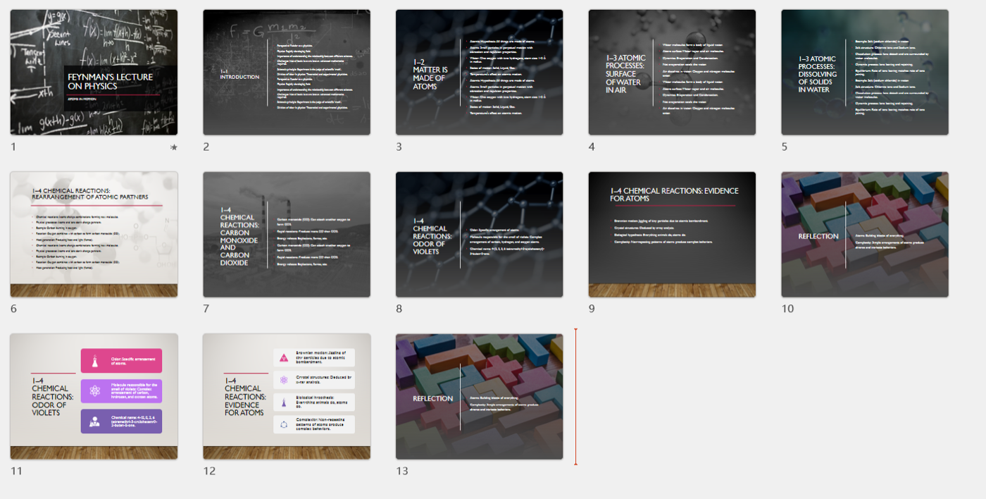 Polished slide output 1