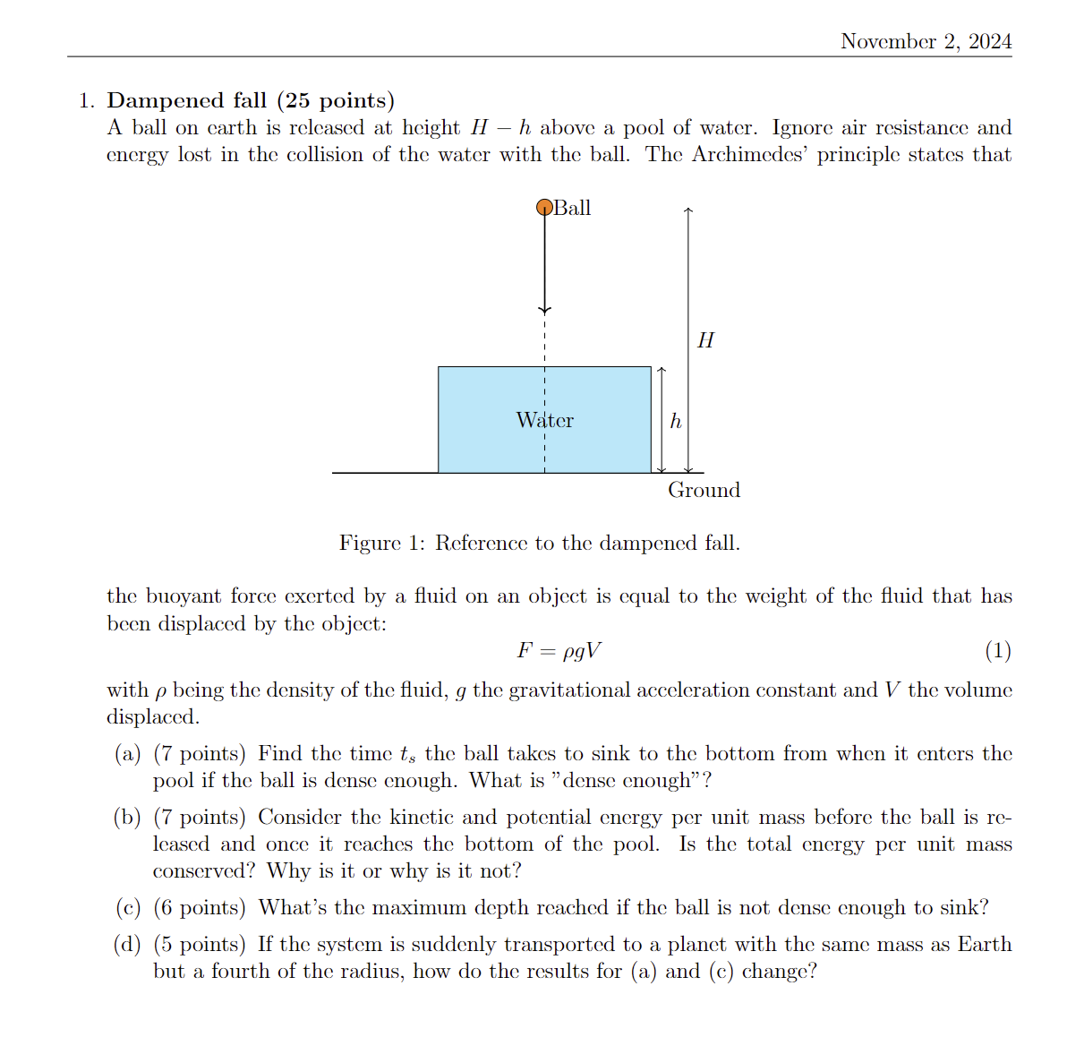 PUPC 2025 class information and sample problem